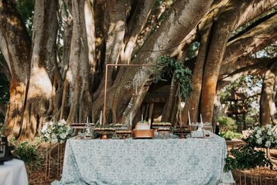 Jennifer Matteo Event Planning – Sarasota Wedding Planner- Selby Garden Wedding -rustic garden wedding -dessert station