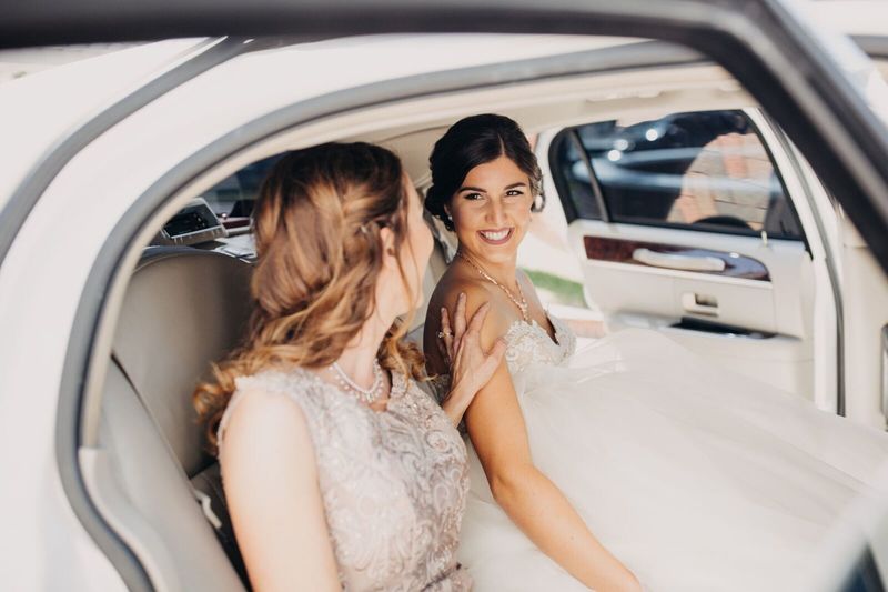 Sarasota Wedding Planner – Sarasota luxury wedding planner – Sarasota wedding – The Ringling - bride in limousine