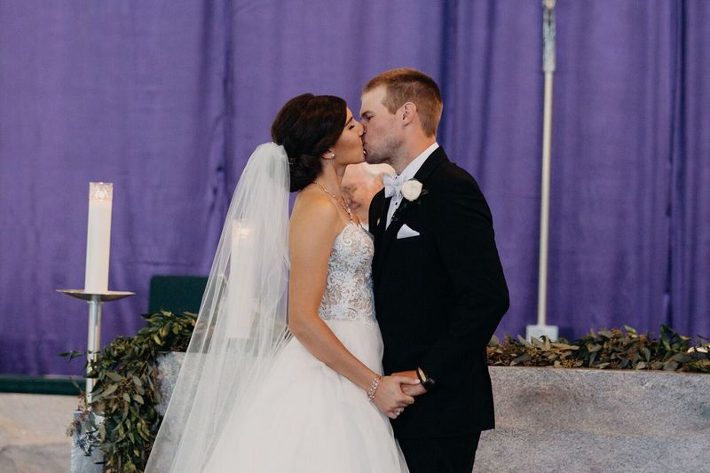 Sarasota Wedding Planner – Sarasota luxury wedding planner – Sarasota wedding – The Ringling - bride and groom - first kiss