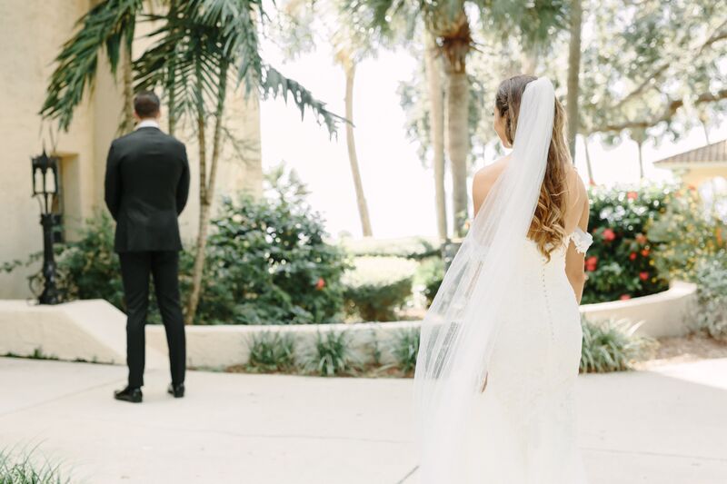 Jennifer Matteo Event Planning – Sarasota Wedding Planner – Sarasota weddings -  Powel Crosley Estate – Powel Crosley weddings - first look
