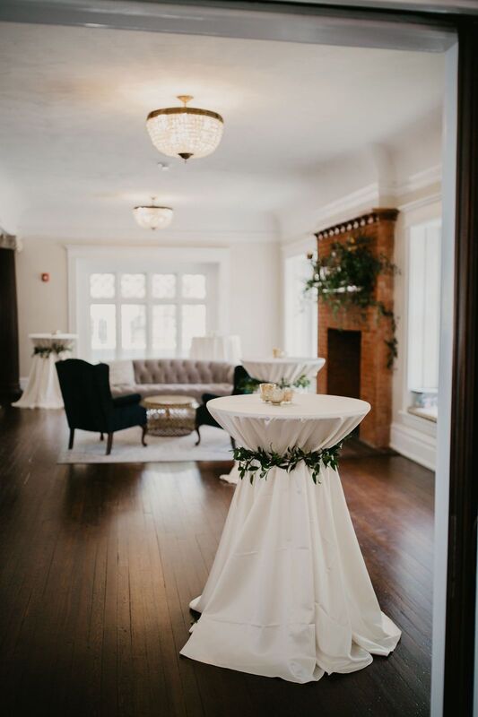 Lounge seating for a wedding at The Orlo in Tampa