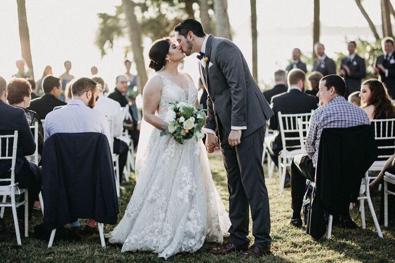 Bay Preserve at Osprey -Bay Preserve wedding – Sarasota wedding – Sarasota wedding planner – Sarasota luxury wedding planner - bride and groom - just married - Mr and Mrs
