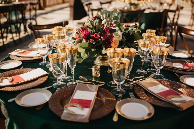Sarasota Wedding Planner – Sarasota luxury wedding planner – Sarasota wedding – The Ringling - tables cape