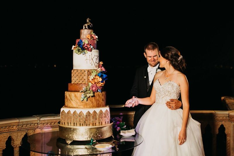 Sarasota Wedding Planner – Sarasota luxury wedding planner – Sarasota wedding – The Ringling - equestrian themed wedding cake
