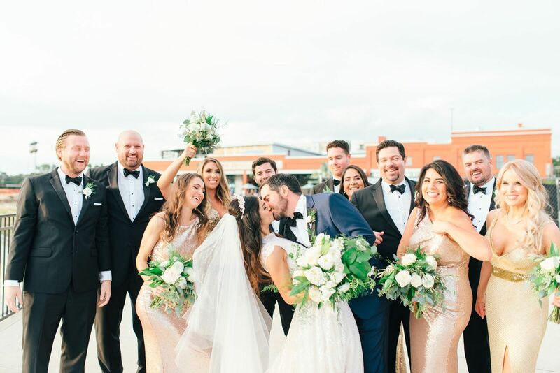 Tampa Wedding Planner – Tampa Wedding – Armature Works Wedding – Tampa Luxury Weddings – Tampa Rooftop Wedding Ceremony