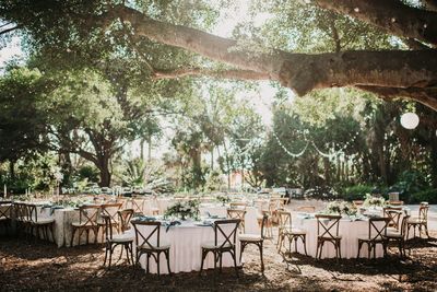 Jennifer Matteo Event Planning – Sarasota Wedding Planner- Selby Garden Wedding -rustic garden wedding - Selby Gardens wedding reception - outdoor wedding reception