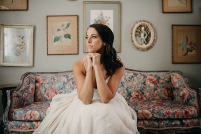 Jennifer Matteo Event Planning – Sarasota Wedding Planner- Selby Garden Wedding -rustic garden wedding - bride getting ready 
