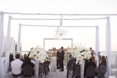 Jennifer Matteo Event Planning  - Sarasota wedding planner- Westin Sarasota – rooftop wedding- sarasota outdoor wedding ceremony
