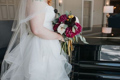 Jennifer Matteo Event Planning – Sarasota Wedding Planner- Mote Marine Laboratory – Longboat Island Chapel  - Florida Luxury Wedding Planner - bride with bouquet