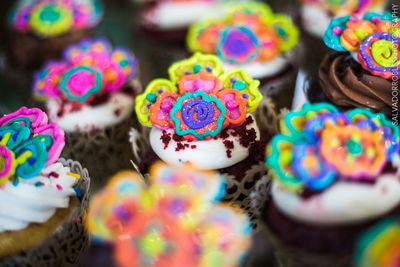Jennifer Matteo Event Planning – Indian Weddings – Florida Indian wedding planner – Florida Indian weddings - henna inspired cupcakes